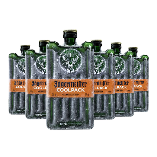 野格野格德国进口圣鹿力娇酒洋酒 Coolpack利口酒350ml 1瓶：野格利口酒350ml（塑料瓶）