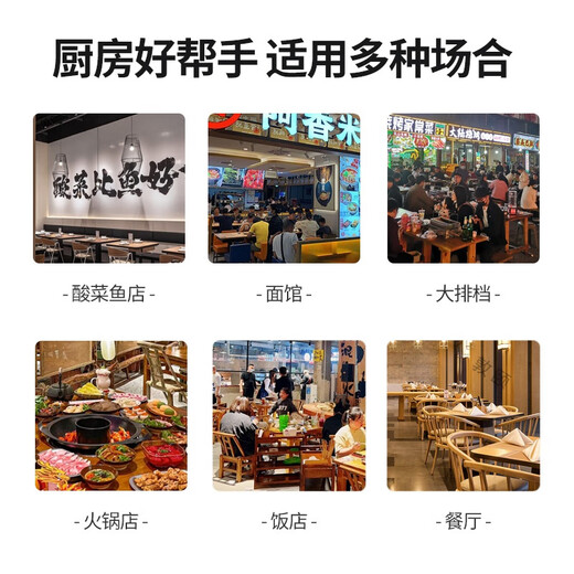 Tuojin German imported quality special intelligent constant temperature oil heater oil splash surface commercial electric heating oil small oil-burning pot 20cm 2L