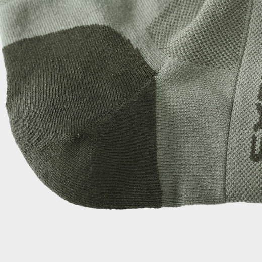 KAILAS Men's Ultra Low Cut Running Socks KH2402104 Military Green M