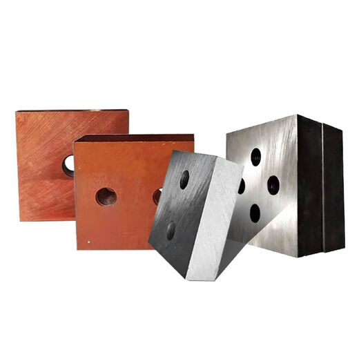 
Rebar cutting machine accessories blade single hole arc 4050 double hole shearing machine material cutting machine cutter head arc cutter 83*83*26 special steel 12111 payment, please note for ordering four holes