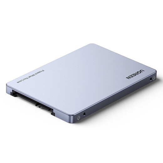 绿联（UGREEN） 固态硬盘盒 M.2 转SATA 2.5英寸 NGFF NVMe/SATA移动硬盘盒 Type-C3.2固态硬盘盒 硬盘外置盒子 M.2 SATA/NGFF转SATA 80338