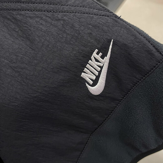 Nike (Nike) Sweat-shirt Veste de sweat masculin 2024 Spring and Automne Sportswear Fleece Round Round Neck Pullover DD4855-010 Black XL