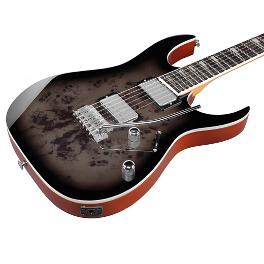 Ibanez依班娜电吉他GRG121/170DX/131/220PA 初学者入门练习新手吉他 GRG220PA1-BKB 透明黑渐变
