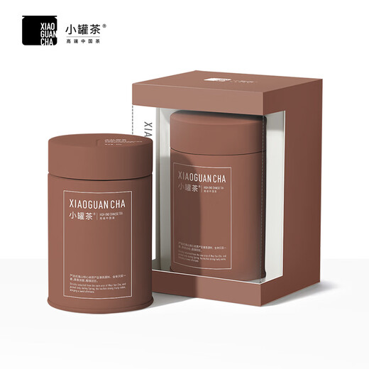 Kleine Dose Tee, Tee -Geschenkbox, Farbdosen, besonderer Oolong -Tee, Wuyishan Dahongpao, Tee für sich selbst trinken 40g*1 Dose