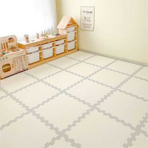 Mat de estiramiento de Disney Mat de rastreo Niños XPE RAWLING MAT BEBENT Baby Supling Mat de rastreo Mat de espuma doméstica Engrosamiento del bebé Custom Baby XPE Hermoso Estilo de costura 丨 Little Bear 25 Piezas - 60*60*2.0cm de espesor [amigable para la piel]