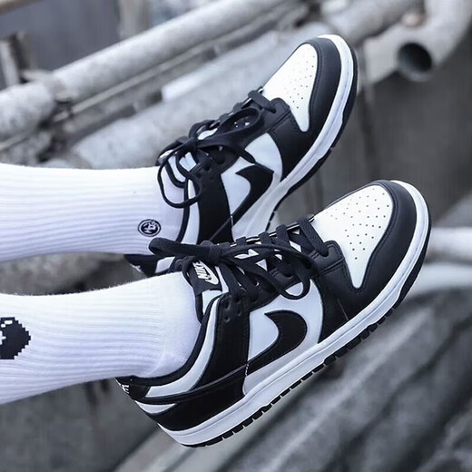 
Nike (NIKE) men's and women's shoes big children's couple's shoes new winter sports shoes panda color matching DUNK casual shoes low top non-slip shoes men's shoes DD1391-100/women's shoes CW1590-100 38 big virgin shoes CW1590-100