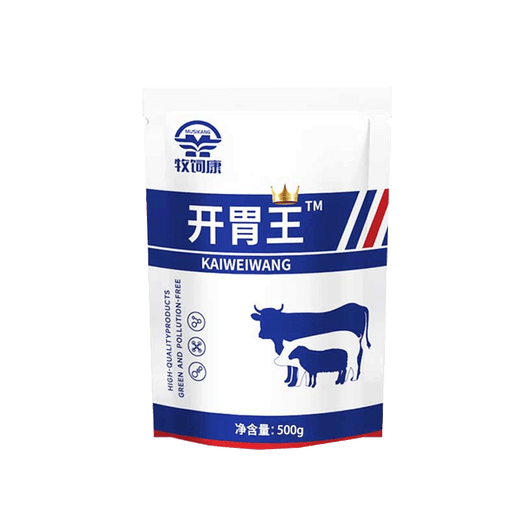 Appetizer for male animal husbandry, king pig, cattle and sheep, appetizer, digestion and growth promotion, pig fattening, weight gain, spleen appetizer, meat growth and stomach strengthening powder. Buy 5 and get 1 free. 6 bags.