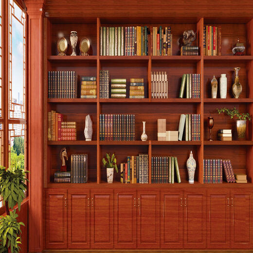 CLCEY study bookshelf anchor live background cloth live background male and female internet celebrity live background cloth 1.5 meters wide X1.5 meters high S-11973