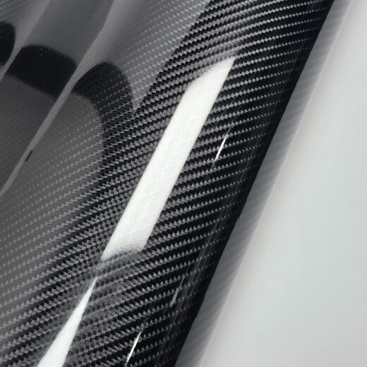 Orlisto pet car simulation forging 6d carbon fiber interior sticker high temperature resistant central control interior rearview mirror color changing film PET6D carbon fiber black 30CM wide * 1 meter