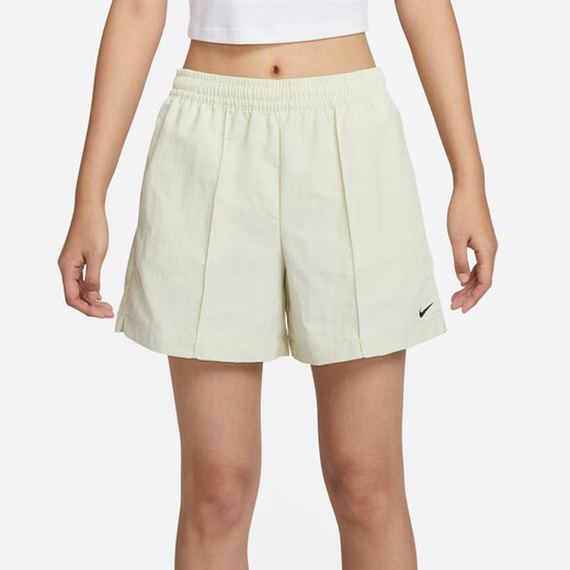 耐克（NIKE）短裤运动裤女裤2025夏季休闲裤梭织透气跑步训练学生DM6740-100 FV6623-020幻影灰白 L 推荐100-120斤