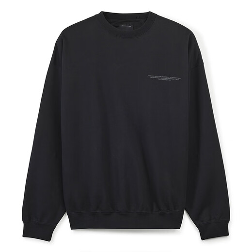 Y-3【 七夕礼物】y3LOGO CREW男士卫衣休闲圆领套头衫51JE9276卫衣 黑色 S