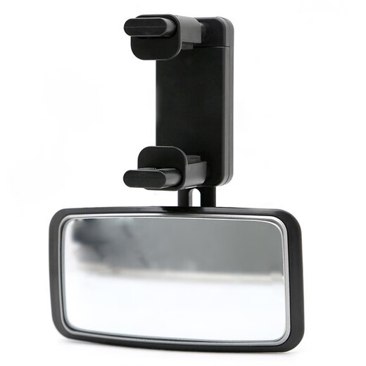 Baby rearview mirror small round mirror in car baby safety seat observation mirror children's car rearview auxiliary black rearview auxiliary mirror