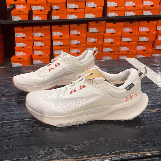 耐克（NIKE）男鞋夏季新款运动鞋Juniper Trail 2 GORE-TEX防水越野跑步鞋 HM9734-101白色/GTX防水面料 44.5