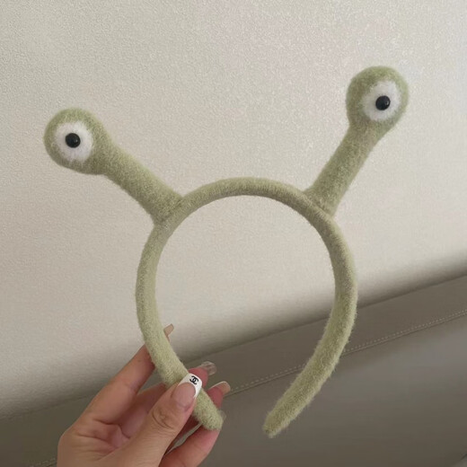 Timo Children's Day headband can make sounds, funny hair accessories, children's headwear, cute snail small tentacle headband 520 lover, can make sounds snail headband - black