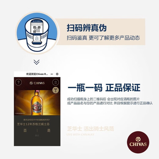 芝华士（Chivas Regal）芝华士12年威士忌 原装进口洋酒烈酒 保乐力加 大瓶 一瓶一码 芝华士12年1000mL 1瓶