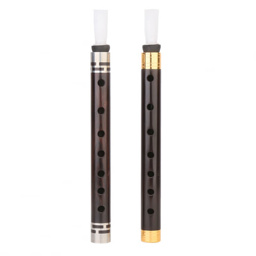 Boguo spielen Level Ebony Pipe DC B-SCROLL Großer Ga großer F-Tube-Anfänger-Rohrrohr Musikinstrument Tränengasgang Gao Zinn a-Tube 1 + 8