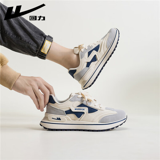 Warrior official men's shoes summer sports shoes men's versatile breathable casual running shoes men's trendy mesh dad shoes