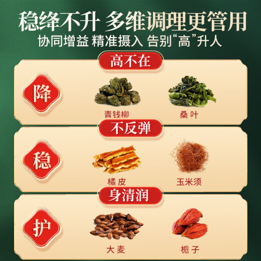 TRT TRT TERT (TRT) Blue Money, Liu Mulberry Leaf Corn Tea Bar Orange Pneumatic Sangye Gardenia Tea Publishes Water Health Tea 160g/Box