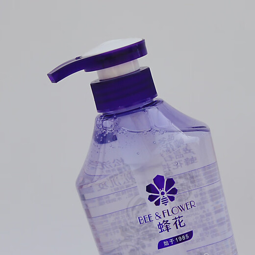 
Bee Flower Bee Flower Shampoo Fluffy Shampoo Men and Women Soft Comfortable Refreshing Cool Mint Shampoo Purple Oil Control Fluffy Shampoo 600g
