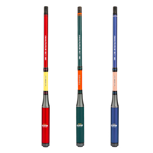 Kemaile shooter small things fishing rod set 2.2 meters children's fishing squid white strip horse mouth portable mini stream hand pole green