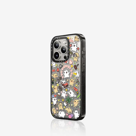 CASETIFY Maltese线条小狗 小狗博物馆 适用于iPhone15 Pro Max手机壳