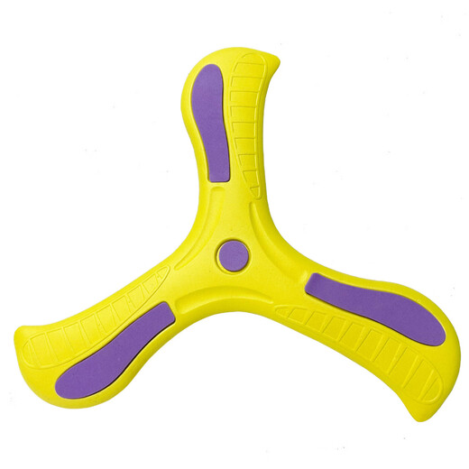 SEMALAM children's outdoor boys and girls three-leaf boomerangs back to Libiao parent-child sports fun UFO children's toys Boomerang-1 random
