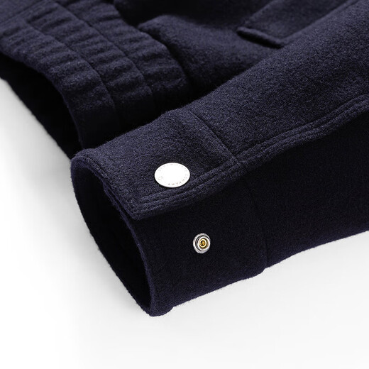 Septwolves woolen coat men's winter lapel business casual jacket young and middle-aged versatile warm tops clothing men's clothing