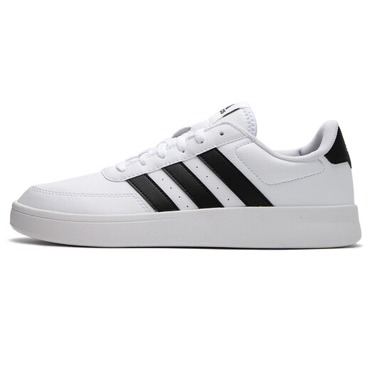 Adidas (adidas) sneakers men's shoes 2025 autumn new sports shoes low-top breathable casual shoes wear-resistant lightweight white shoes breathable white shoes/new arrival/hot-selling model 42 (inner length 260mm)