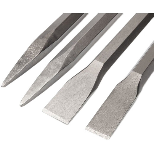 
Electric hammer chisel electric pick impact drill tip flat chisel length 600/800/1 meter hexagonal handle extra long shovel to make drilling four pits square handle 14380 flat chisel