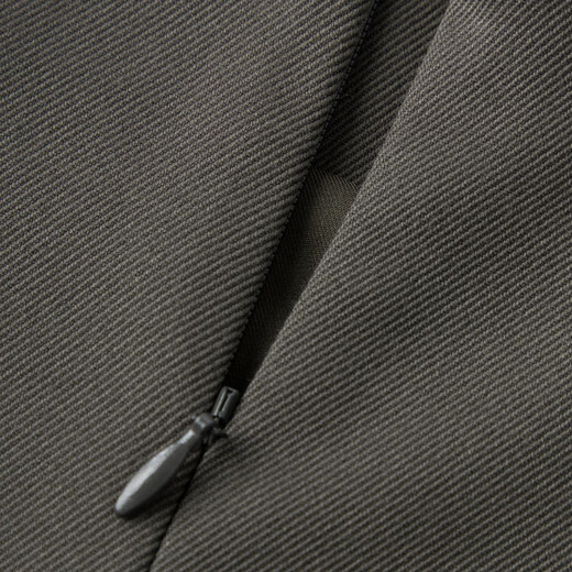 Mai Meng MM Mai Meng Shopping Mall's 23rd autumn and winter new style simple a-line long half suit skirt for women 5EA140881 dark army green M