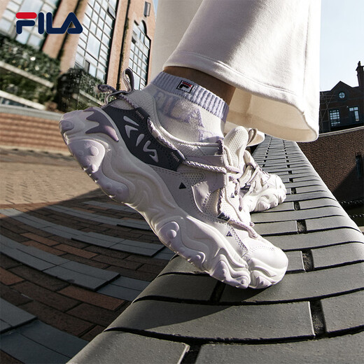 FILA official women's shoes dad shoes sneakers 2025 cat claw shoes 5th generation retro casual shoes