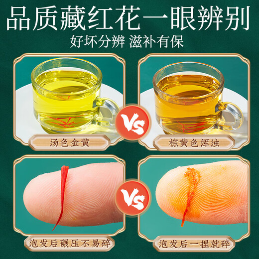 Minnong people’s Tibet’s special saffron gift box selected for women’s nourishing Father’s Day gifts gifts for elders and parents 2 grams of saffron [send tweezers]
