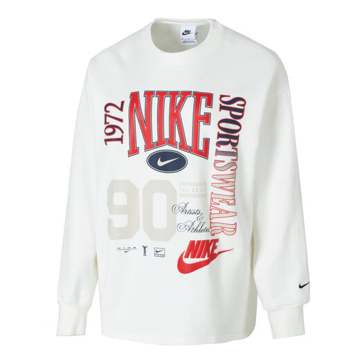 Nike (Nike) Femenino Sports 25 Nuevo cómodo y transpirable Sweater de suéter de suéter de moda Pantalones de aderezo de dos piezas