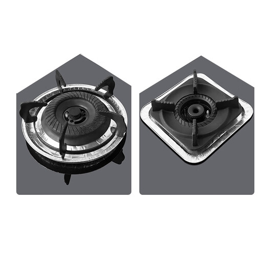 Juefei gas stove tin foil oil-proof pad gas stove oil-proof sticker stove gasket aluminum foil stove pad stove gas stove promotion 20 pieces pack cost-effective and replaceable
