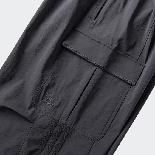 adidas work style loose sports pants umbrella pants men and women adidas official Clover black M