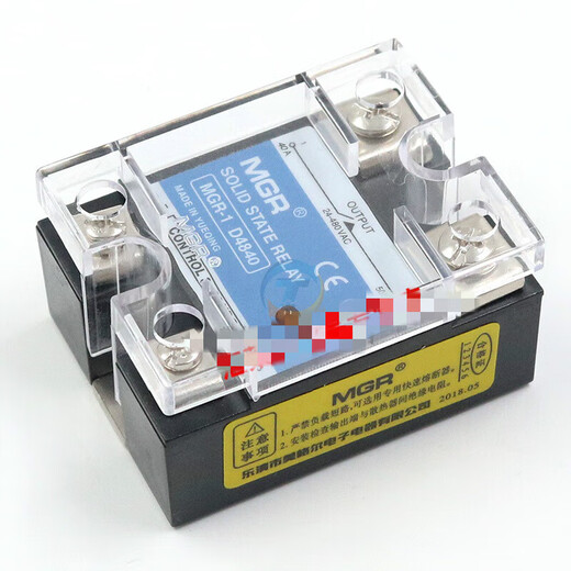 
40da solid single-phase solid state relay 40A contact MGR-1 D4840 DC-controlled AC DC-AC 3 relays + radiator