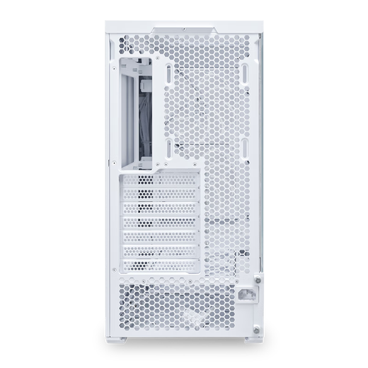 LIANLI联力鬼斧207机箱白色 ATX主板位/玻璃侧透/支持360水冷位/预置4把风扇/多面网孔面板