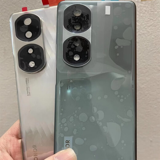 Adapté à la couverture arrière de la vitre de téléphone portable Honor 70 d'origine 70pro Couvre-batterie d'usine Écran arrière d'usine après remplacement et tremper Honor 70 Mo Yuqing Accessoires d'origine avec miroir à cadre