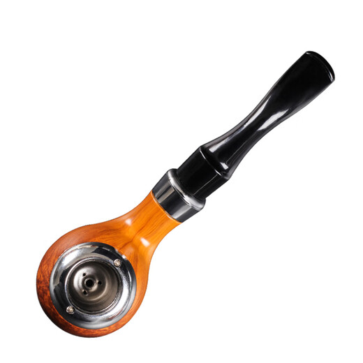 Men's tobacco bag pot dry tobacco pipe metal tobacco pot portable filter pipe old dry tobacco pipe cleanable hj702b small pipe without accessories