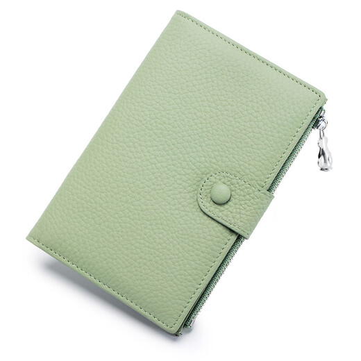VANLEMN Denmark anti-theft brush study abroad travel passport bag multi-functional storage document bag passport holder female card bag green