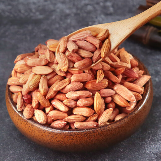 Наконечник Шаньдуна, новое поступление сморщенного арахиса, мелкие зерна сырых ядер арахиса, сладкие закуски, оптовая продажа сморщенных зерен арахиса, немного более крупные ядра сладкого, сморщенного арахиса (500 г * 2 пакета) более ароматные