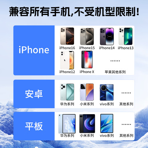 AMKE Recomendación de Sports [realmente congelado] Tableta de radiador móvil Magnético Magnético Semiconductor Refriamiento de la espalda Apple Iqoo Android Red Magic Black Shark Chicken Come King King Genshin Impacto Móvil PERIPHERAL [Magnético Absorro