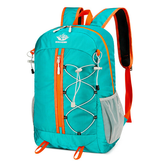 Junxing Mountaineering Bag Outdoor Professional Backpack Outdoor Backpack Oxford Cloth Mountaineering Cycling Backpack Ultra-Light Multifunctional Casual Orange