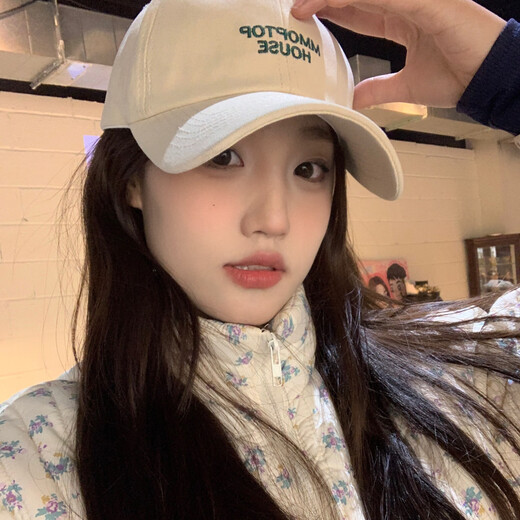 MMOPTOP baseball cap for men and women, four-season trendy hat, wide brim, big head circumference, letter tattoo, showing face, small peaked cap, sun hat