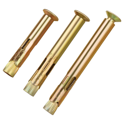 Huxin national standard galvanized cross flat head internal expansion screw countersunk head built-in pull-expansion expansion bolt internal explosion M6M8M10 national standard M8*100 (20 sets)