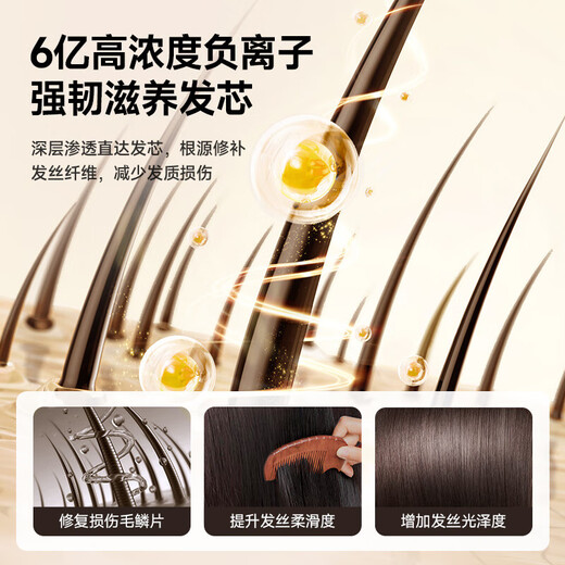 VTT Germany household high-speed hair dryer high-power negative ion smart hair dryer strong wind quick-drying hair care low-noise student dormitory portable hair dryer for men and women