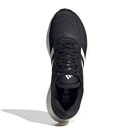 阿迪达斯 （adidas）休闲女鞋春季新款防滑时尚减震训练鞋BOOST网面轻便运动跑步鞋子 GW6174 黑色 36