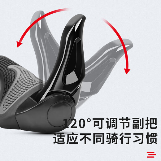 Ziwu Dry Bicycle Handlebar Cover Universal Rubber Silicone Mountain Bike Vice Handlebar Glove Cow Sheep Horn Bicycle Handle Grip Cover Accessories One-piece Meat Ball Handlebar Cover with Vice Grip Black