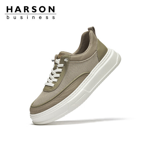 Zapatos de lienzo de Harson zapatos para hombres para hombres para hombres para el verano zapatos versátiles versátiles de tela gruesas tendencia tendencia a los hombres para hombres vs321x11 caki 44