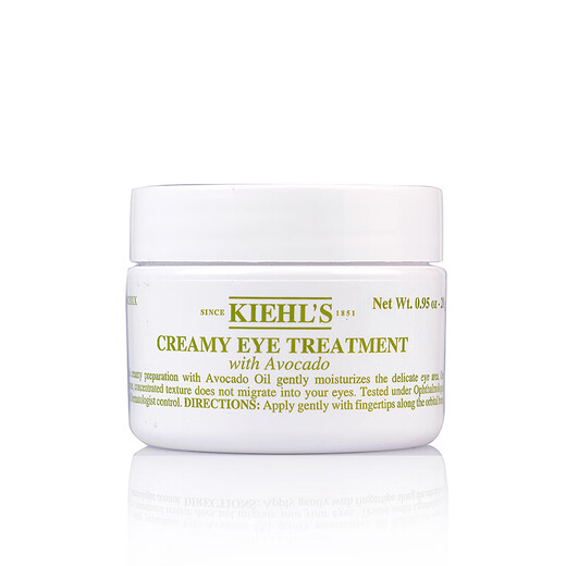 Kiehl's Avocado Eye Cream Avocado Eye Cream Lightens Fine Lines Eye Bags Dark Circles Improves Dry Strip Eye Care Men and Women 28g